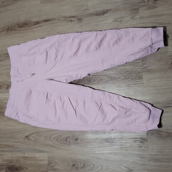 Lululemon Dance Studio Lined Mid-Rise Jogger *Pink Peony Size 14 - Picture 7 of 16